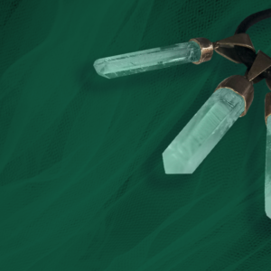 Collar de tres cuarzos